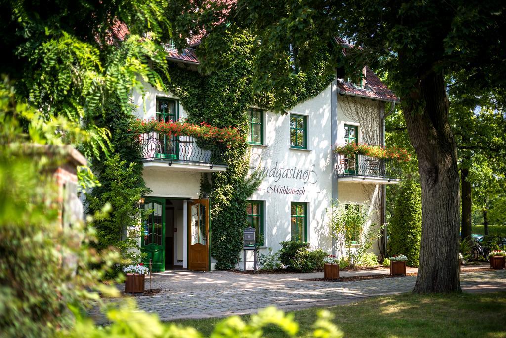Landgasthof Zum Muehlenteich Eggersdorf  ภายนอก รูปภาพ